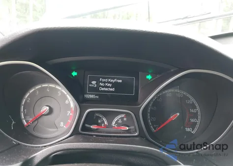 2016 Ford Focus St from USA, damaged, VIN 1FADP3L96GL376435